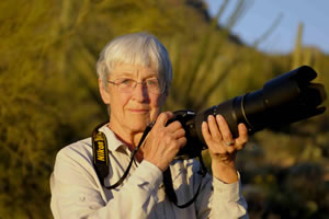 Nature photographer Sally Hansen
